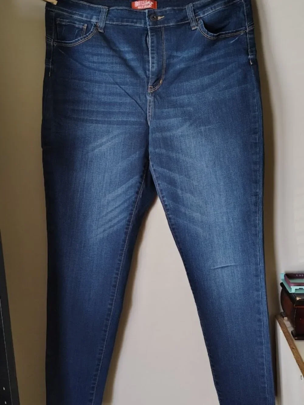 Women's 'Butt, I Love You by Wax Jean' Hi-Rise Skinny Jean Size 18